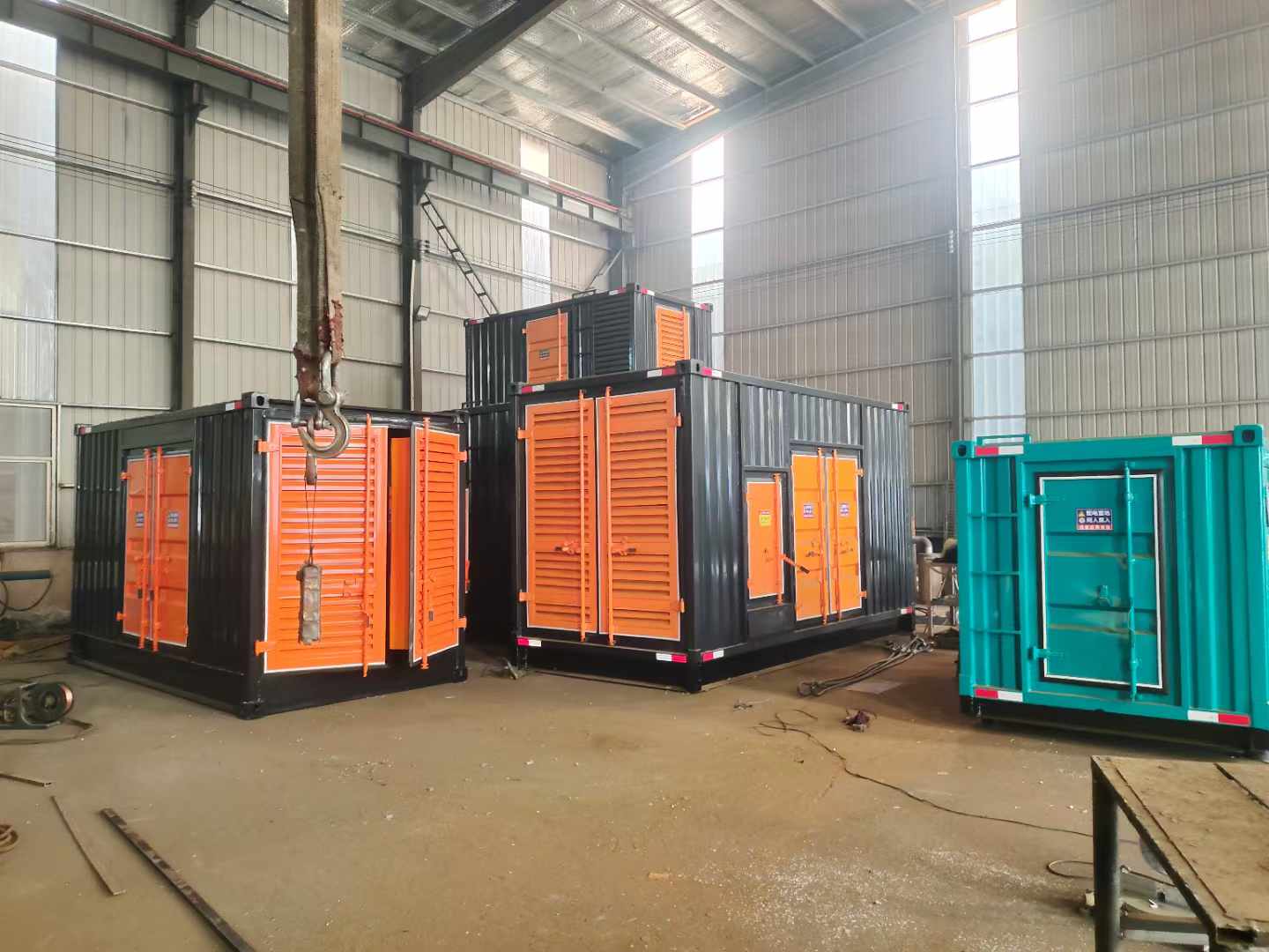 金溪500kw柴油发电机组可以带动多少功率设备？